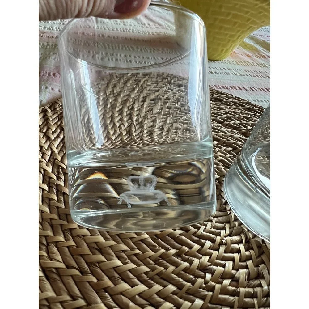 Crown Royal Highball Glasses with hologram - set of 2